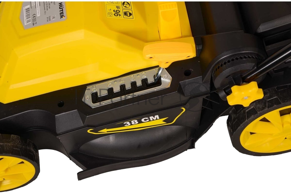 Газонокосилка электрическая Huter ELM-1400Т, от сети, 1400 Вт