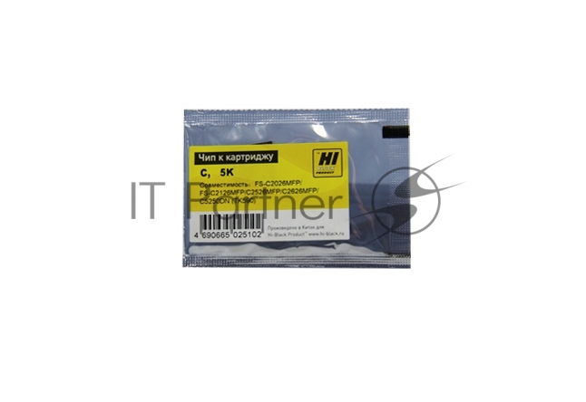 Чип Hi-Black к картриджу Kyocera Mita FS-C2026/C2126MFP/C5250DN, C, TK-590, 5К