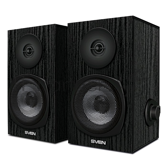 Акустическая система SVEN SPS-575 2.0 черный 6Вт
