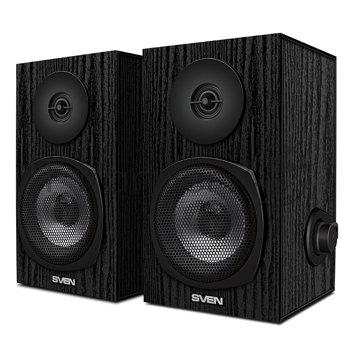 Акустическая система SVEN SPS-575 2.0 черный 6Вт