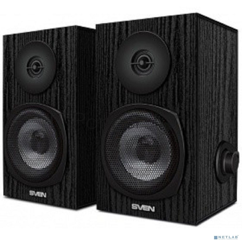 Акустическая система SVEN SPS-575 2.0 черный 6Вт