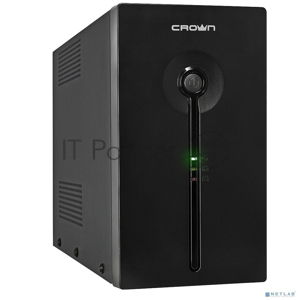 Источник бесперебойного питания Crown CMU-SP1200 COMBO USB/1200 ВА\720 Вт/2 х Euro + 4 х IEC-320 С13 с резервным питанием и фильтрацией, 1 х IEC-320 С13 Bypass