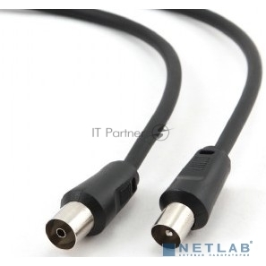 Кабель телевизионный Cablexpert Coaxial M/F, 1.8м