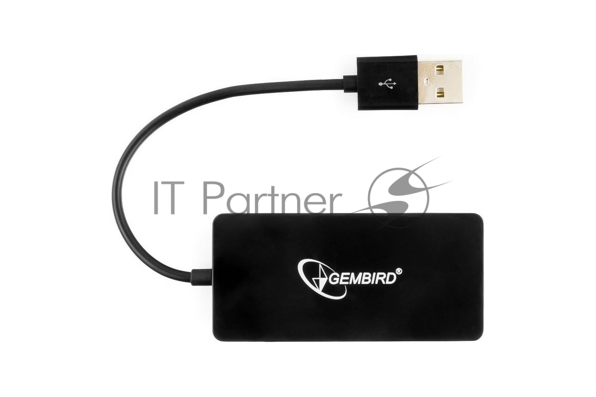 USB-концентратор Gembird UHB-U2P4-03, USB 2.0, USB 4 порта, USB