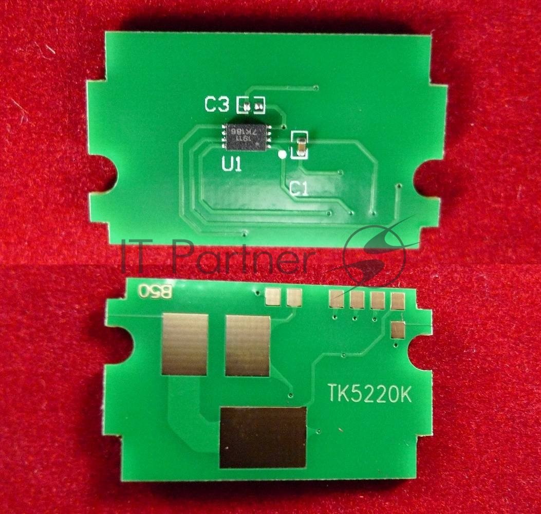 Чип для Kyocera Ecosys P5021cdn/M5521cdn (TK5220K) черный 1.2K (ELP, Китай)