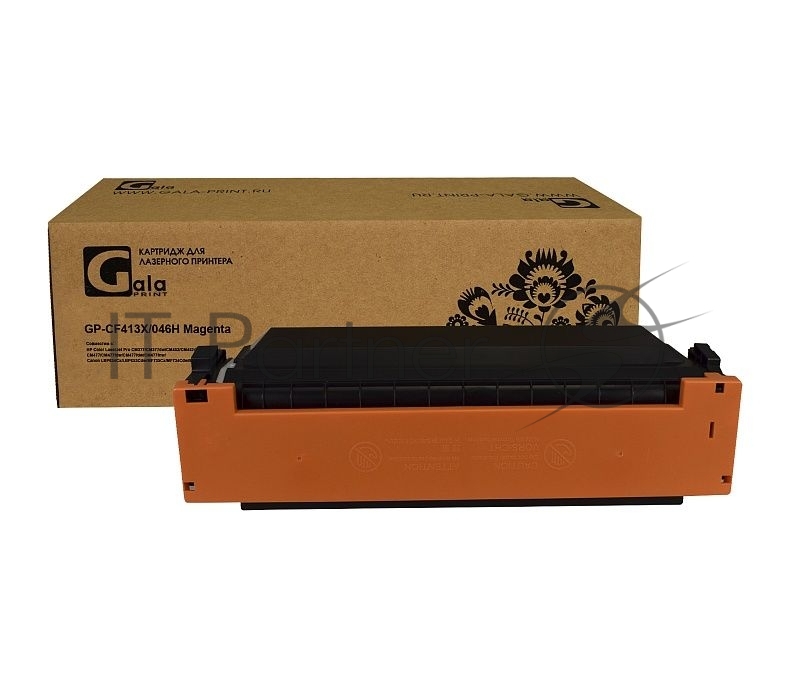 Картридж лазерный GalaPrint GP-CF413X (№410X) для принтеров HP Color LaserJet Pro CM377/CM377dw/CM452/CM452dn/CM452nw/CM477/CM477fdw/CM477fdw/CM477fnw Magenta 5000 копий