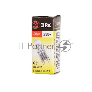 Лампа галогенная ЭРА G9-JCD-60-230V-Cl(100/1000/30000)