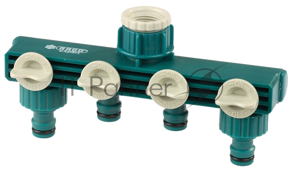 Распределитель RACO 4250-55258C 4хканальный original резьба внешняя-наконечник 1/2''x3/4''