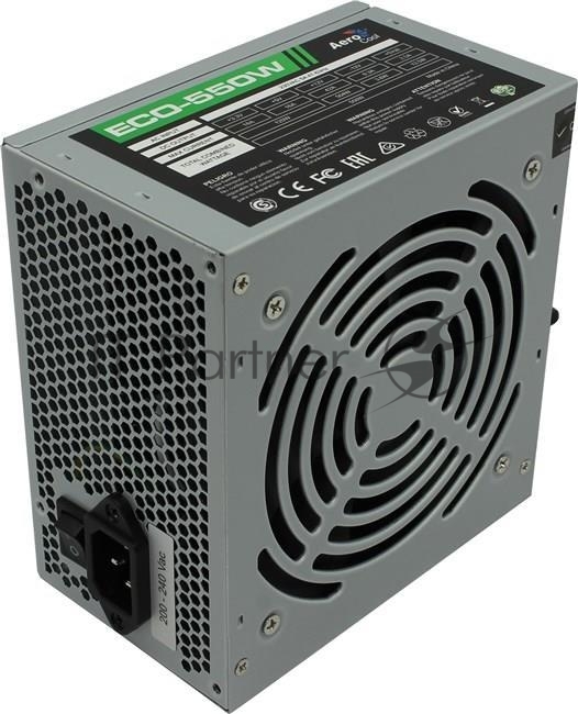 Блок питания Aerocool/Formula ECO-550W, 550Вт 120мм, серый