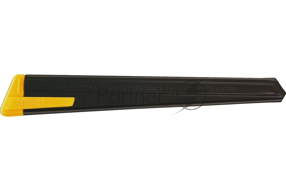 Канцелярский нож OLFA OL-180-BLACK нерж.сталь серебристый 0.9см
