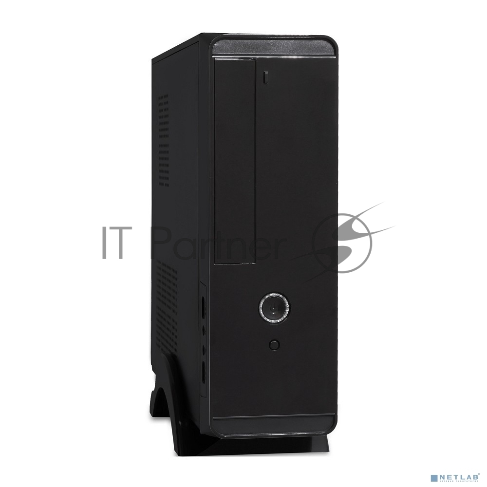 Exegate EX268699RUS Корпус MiniITX Exegate MI-209 Black, miniITX/mATX, <M350, 80mm>, 2*USB, Audio