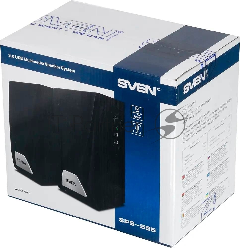 Акустическая система SVEN SPS-555 (5Вт, USB) SV-016135