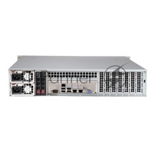 Корпус Supermicro CSE-826BAC4-R920LPB, 2U, 8 x SAS3 & 4 x hybrid NVMe 3.5 bays