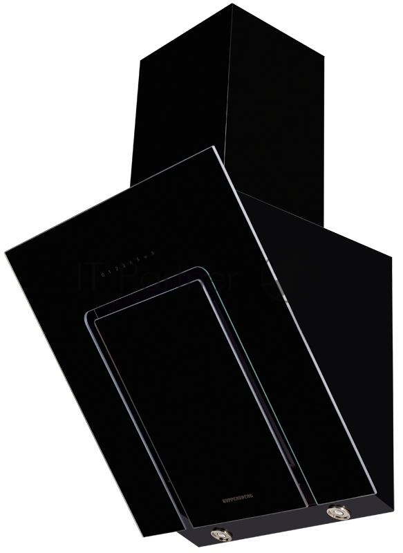Вытяжка Kuppersberg F 660, настенная, 60 см, 900 м³/ч, черное стекло