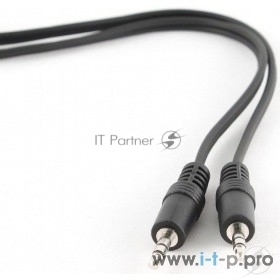 <085868> Кабель аудио-видео 3.5Jack (m) < - > 3.5Jack (m)  2.0м, Cablexpert [CCA-404-2M]