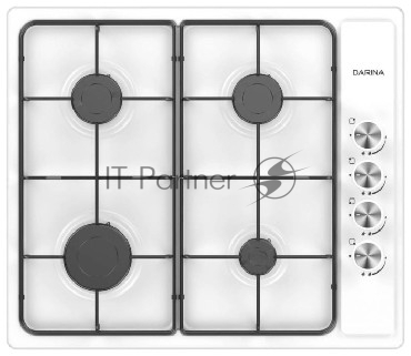 Газовая варочная поверхность Darina T1 BGM 341 11 W белый