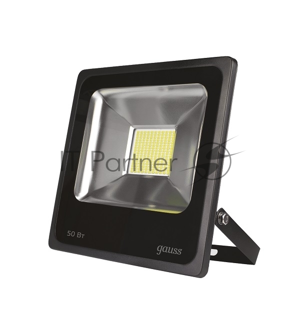 Прожектор светодиодный Gauss LED 50W IP65 6500К черный 1/6