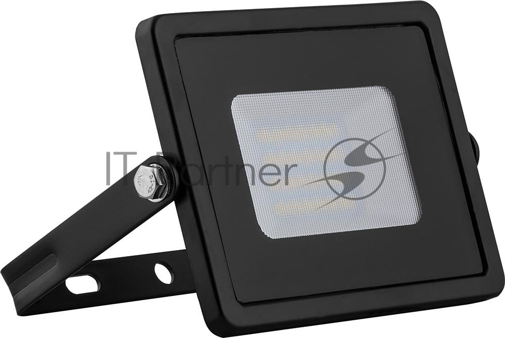 Прожектор светодиодный Feron 2835 SMD 30W 4000K IP65, черный с матовым стеклом, LL-920