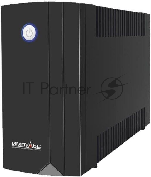 ИБП Импульс - ЮНИОР 650 ВА/360 Вт, Line-Interactive, in (220 - 240V Сетевой шнур (Schuko)), 4xIEC-320 C13, Tower, цвет чёрный, JN65101