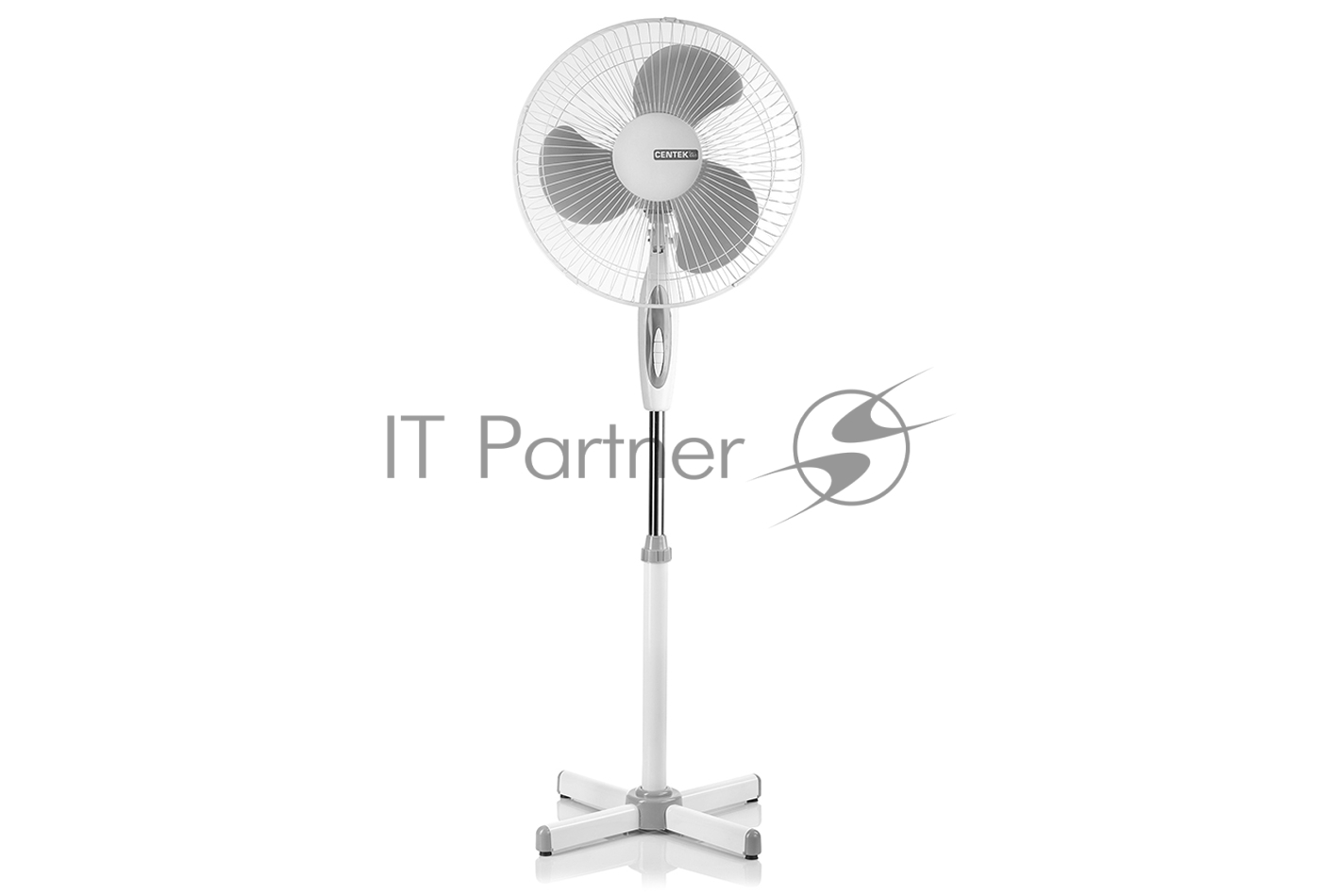Вентилятор Centek CT-5015 серый, напольный, 40 Вт, 3 скорости, 43 см