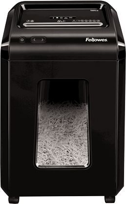 Шредер Fellowes Powershred 92Cs FS-1719301 P-4, 4х38мм, 18лст., 25лтр., уничтожает: скобы, карты, скрепки, CD