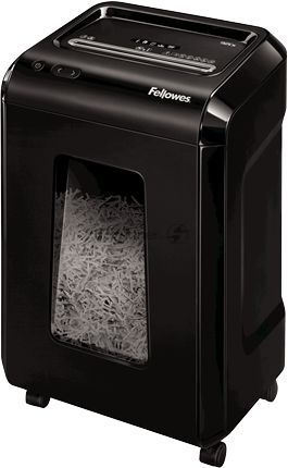 Шредер Fellowes Powershred 92Cs FS-1719301 P-4, 4х38мм, 18лст., 25лтр., уничтожает: скобы, карты, скрепки, CD