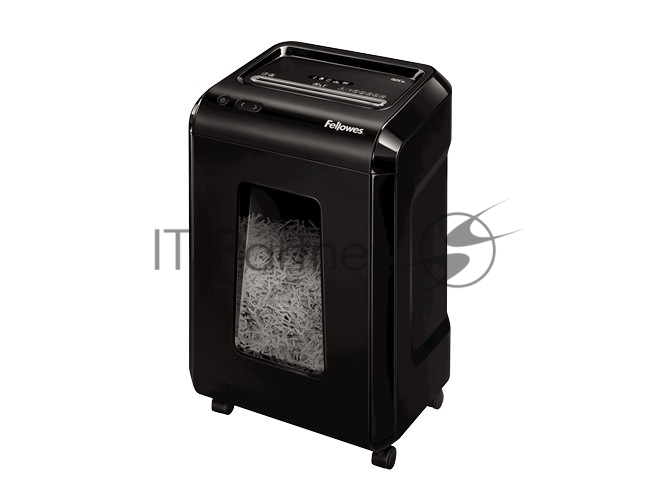 Шредер Fellowes Powershred 92Cs FS-1719301 P-4, 4х38мм, 18лст., 25лтр., уничтожает: скобы, карты, скрепки, CD