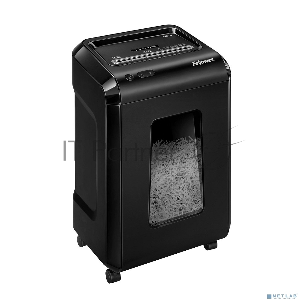 Шредер Fellowes Powershred 92Cs FS-1719301 P-4, 4х38мм, 18лст., 25лтр., уничтожает: скобы, карты, скрепки, CD