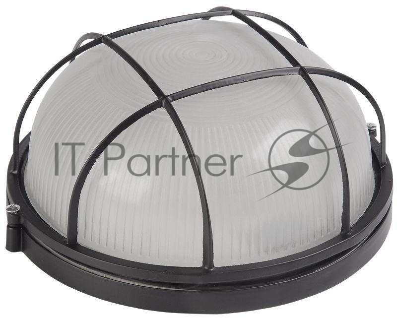 Светильник IEK LNPP0-1302-1-060-K02НПП1302 черный/круг с реш.60Вт IP54IEK
