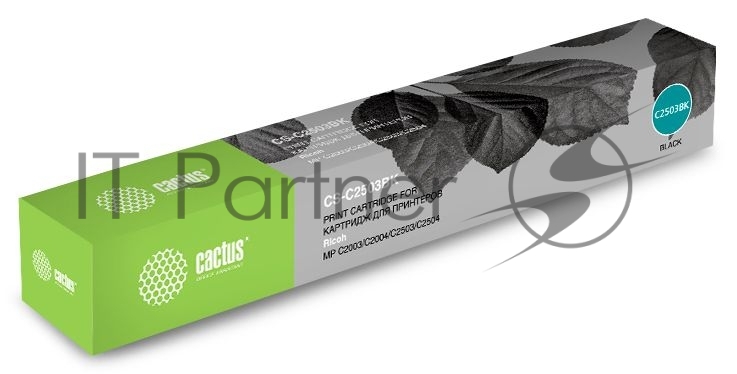 Картридж лазерный Cactus CS-C2503BK черный (15000 стр.) для Ricoh Aficio MP C2003SP/MP C2004ASP/MP C2011SP
