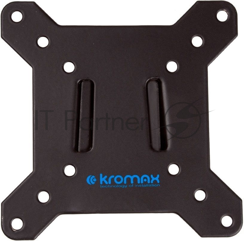 Кронштейн для телевизора Kromax VEGA-3 new черный 15"-32" макс.20кг настенный фиксированный