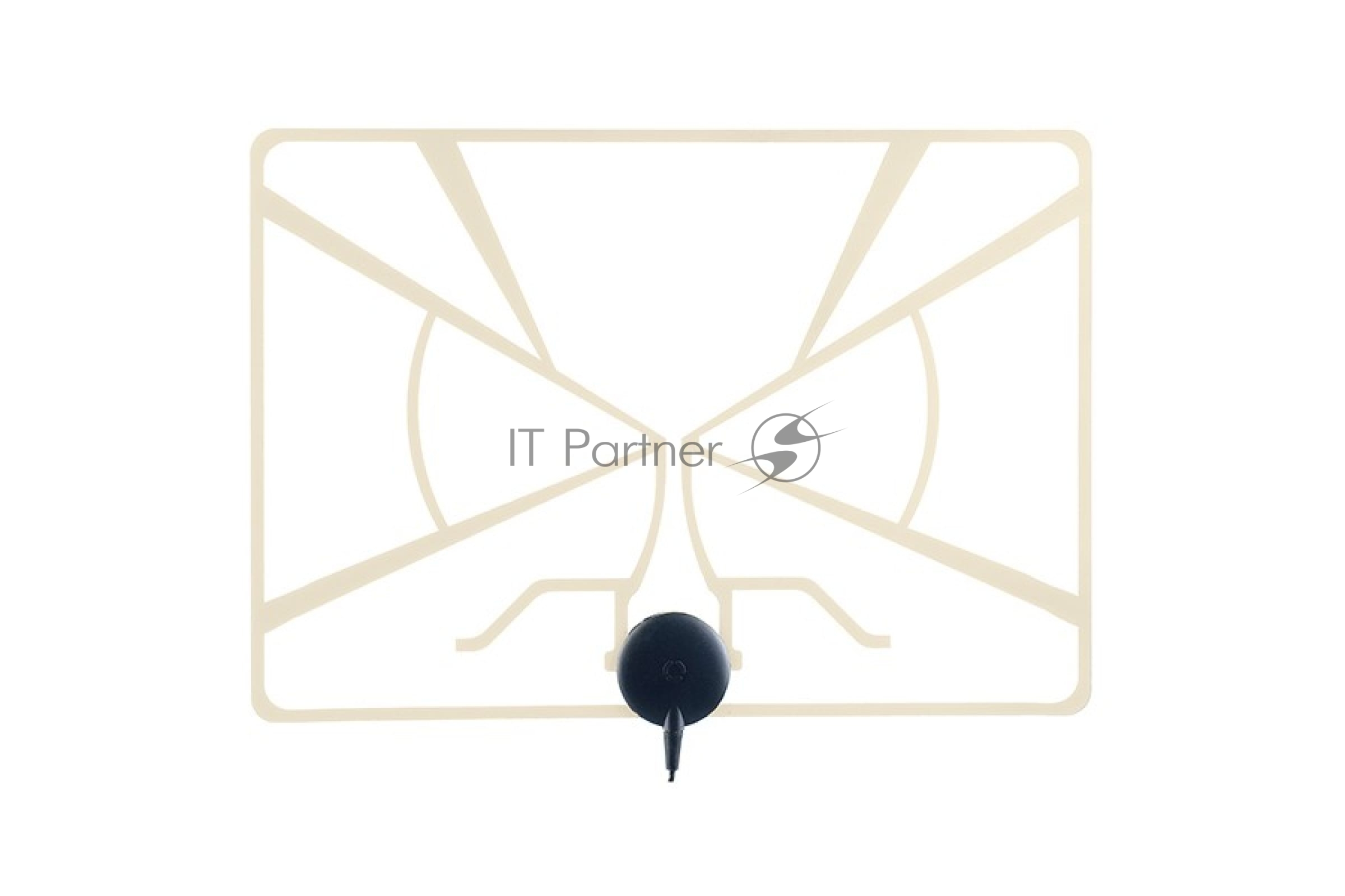ТВ антенна Perfeo "RADAR", активная, встр. усилитель, питание от ресивера 5V, DVB-T2