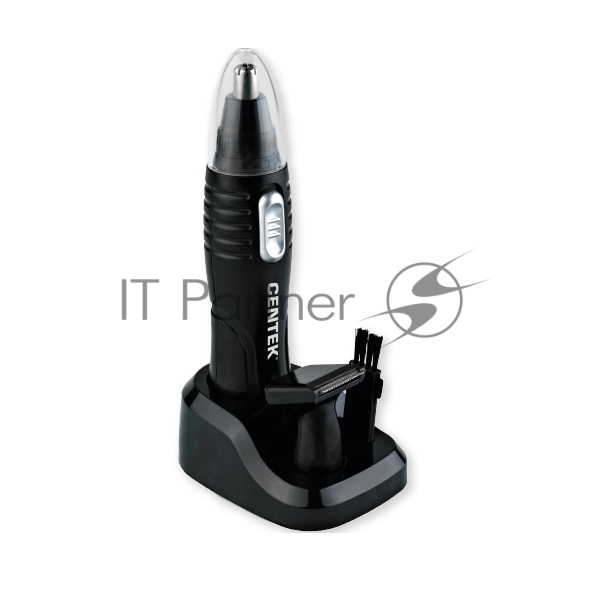 Триммерный набор Centek CT-2179 (черный/серебр) ТРИММЕР 3 В1 + BARBER-СТАЙЛЕР ДЛЯ БОРОДЫ И УСОВ