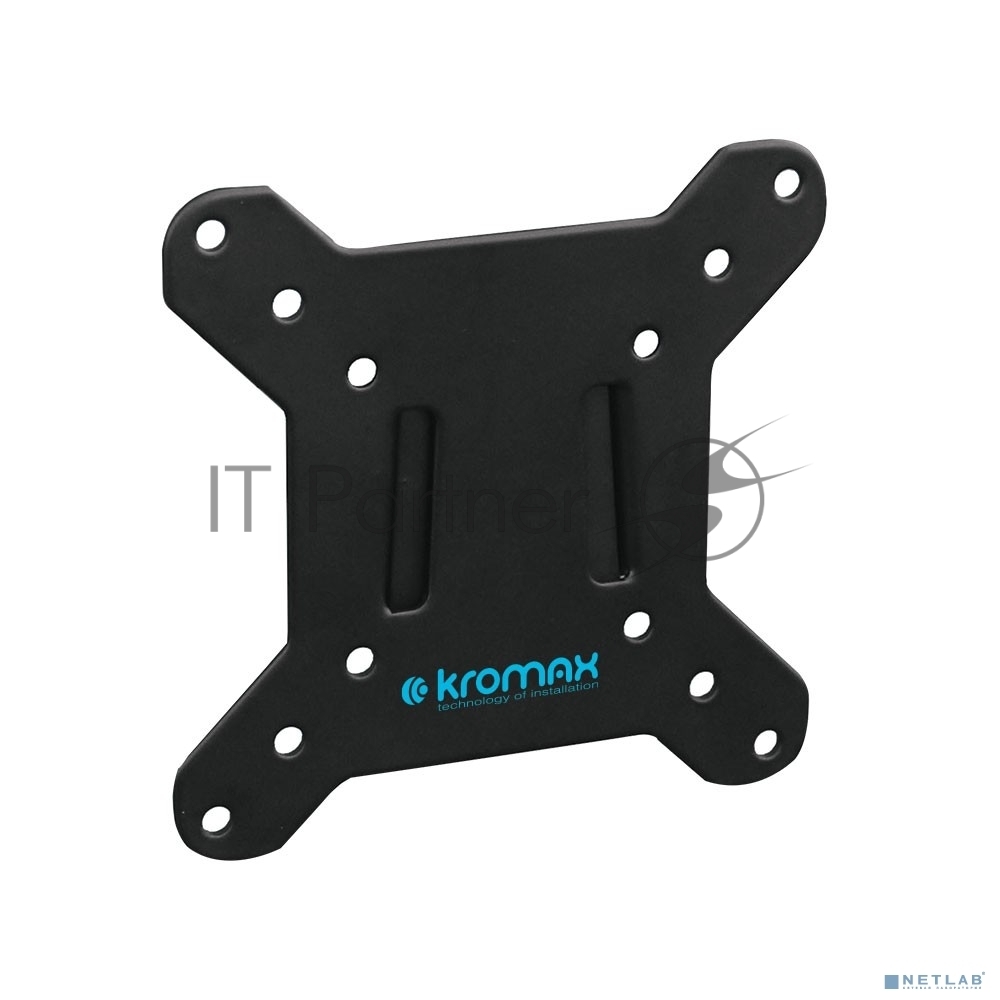 Кронштейн для телевизора Kromax VEGA-3 new черный 15"-32" макс.20кг настенный фиксированный