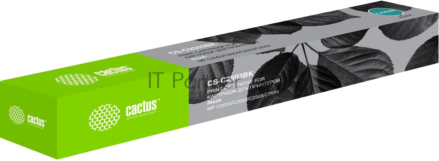 Картридж лазерный Cactus CS-C2503BK черный (15000 стр.) для Ricoh Aficio MP C2003SP/MP C2004ASP/MP C2011SP