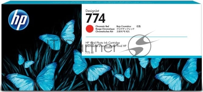 Печатающая головка HP 774 300-ml Chromatic Red Printhead для HP DesignJet Z6810 series