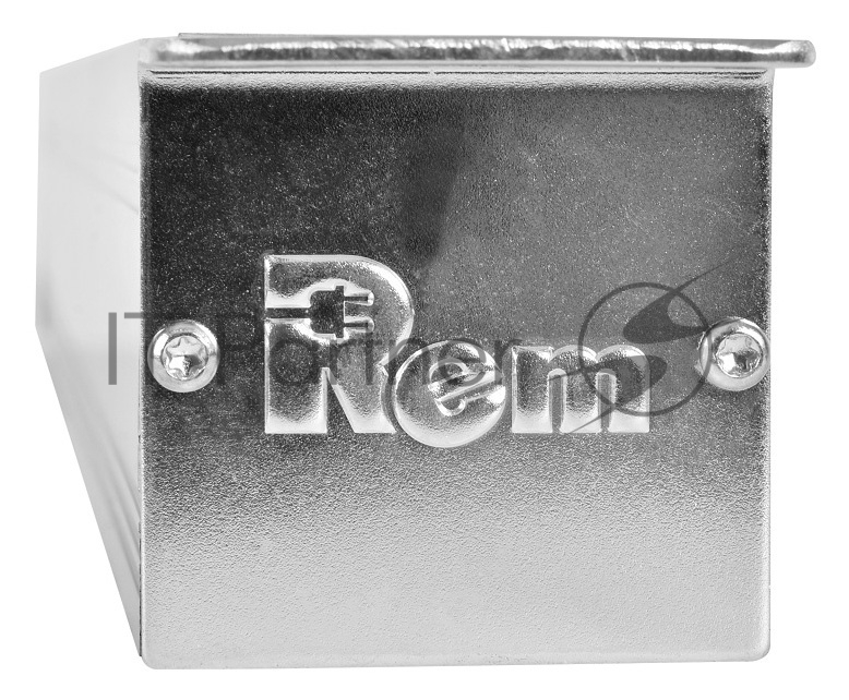 Блок розеток ЦМОRem-10 без шнура с выкл., 5 Schuko, 5 IEC 60320 C13, вход IEC 60320 C14, 10A, алюм., 19" (R-10-5S-5C13-V-440-Z)