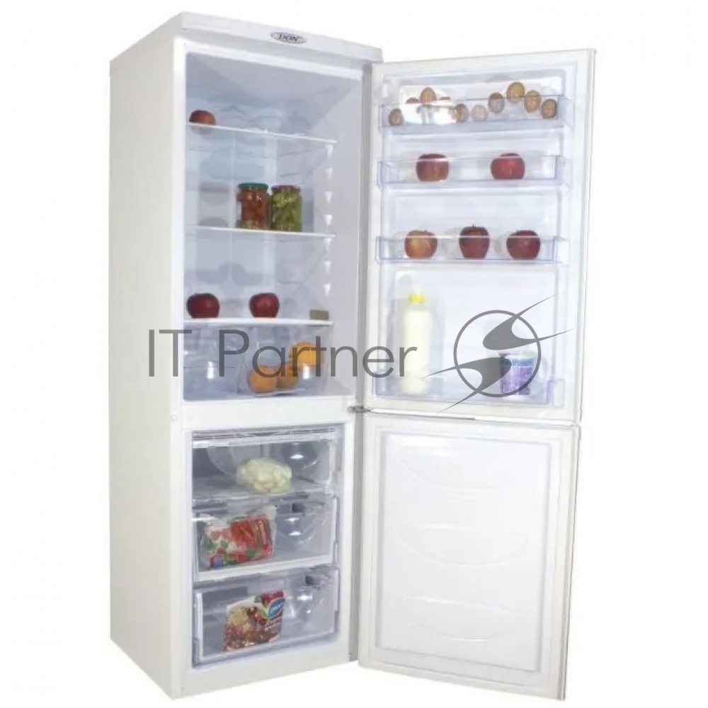 Холодильник DON R-290 BI белая искра двухкамерный 209/101л морозилка снизу