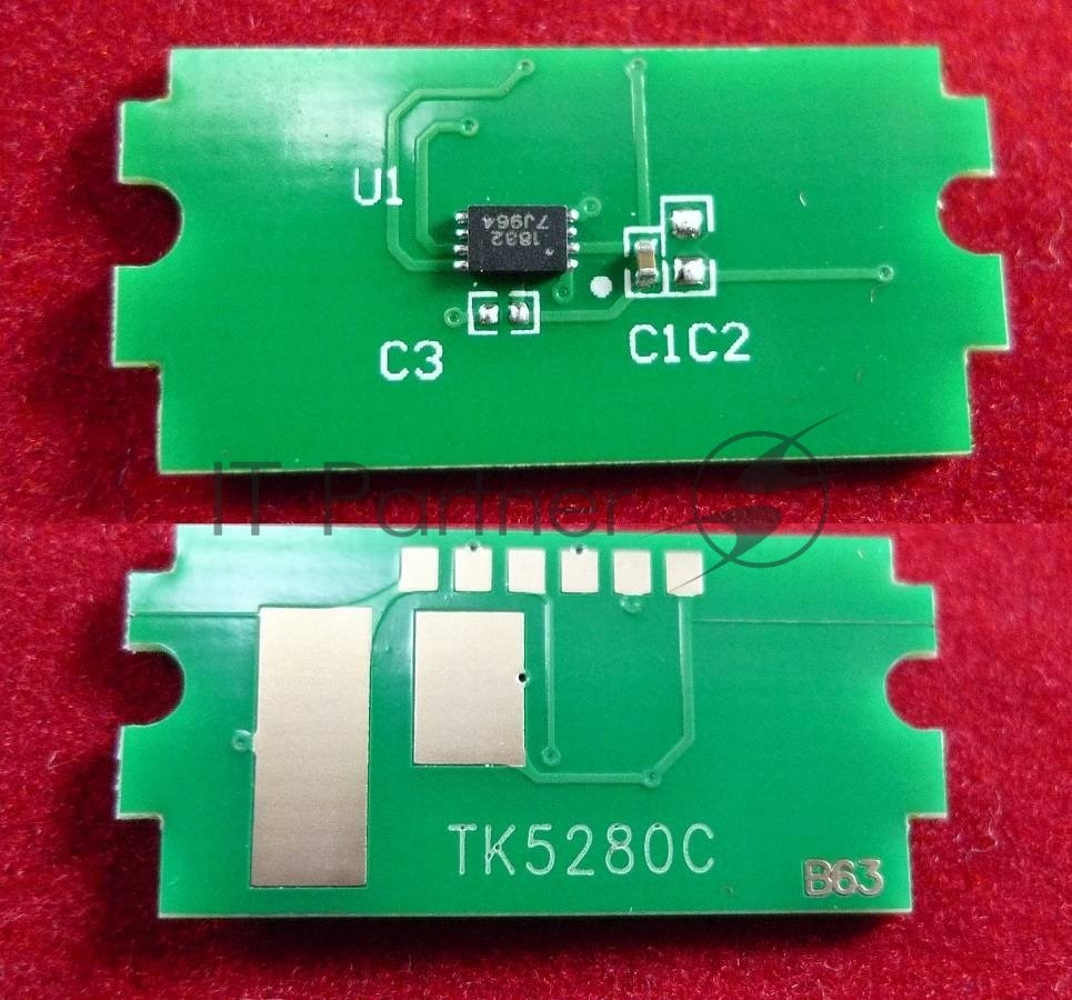 Чип ELP для Kyocera Ecosys P6235cdn/M6235cidn/M6635cidn (TK-5280C) Cyan 11K