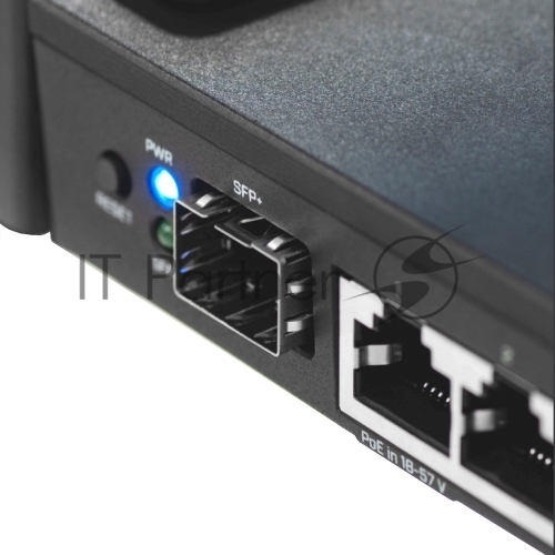 Маршрутизатор MikroTik RB4011iGS+RM, 10×1 Гбит/с (1 PoE-in / 1 PoE-out) + 1×10 Гбит/с SFP+, управляемый