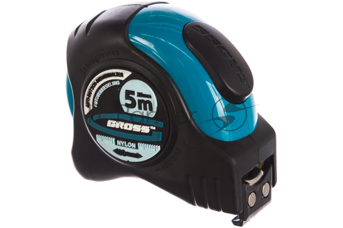 Рулетка Gross 31113, 5 м × 25 мм, магнитная