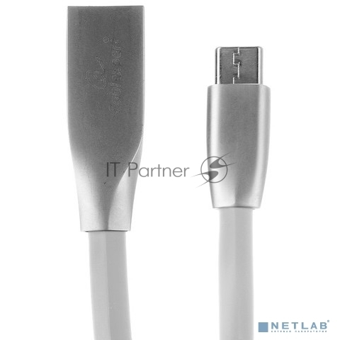 Кабель USB2.0 Cablexpert CC-G-mUSB01W-1.8M, AM/microB, серия Gold, 1.8м, белый, блистер