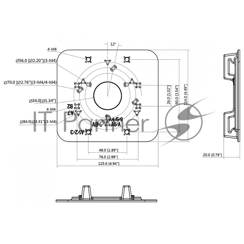 Крепление Dahua DH-PFA152-E