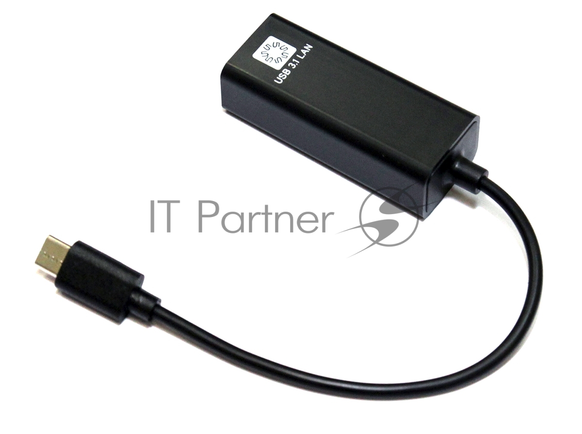 5bites Кабель-адаптер UA3C-45-08BK USB3.1 сетевая карта / RJ45 100MB / BLACK