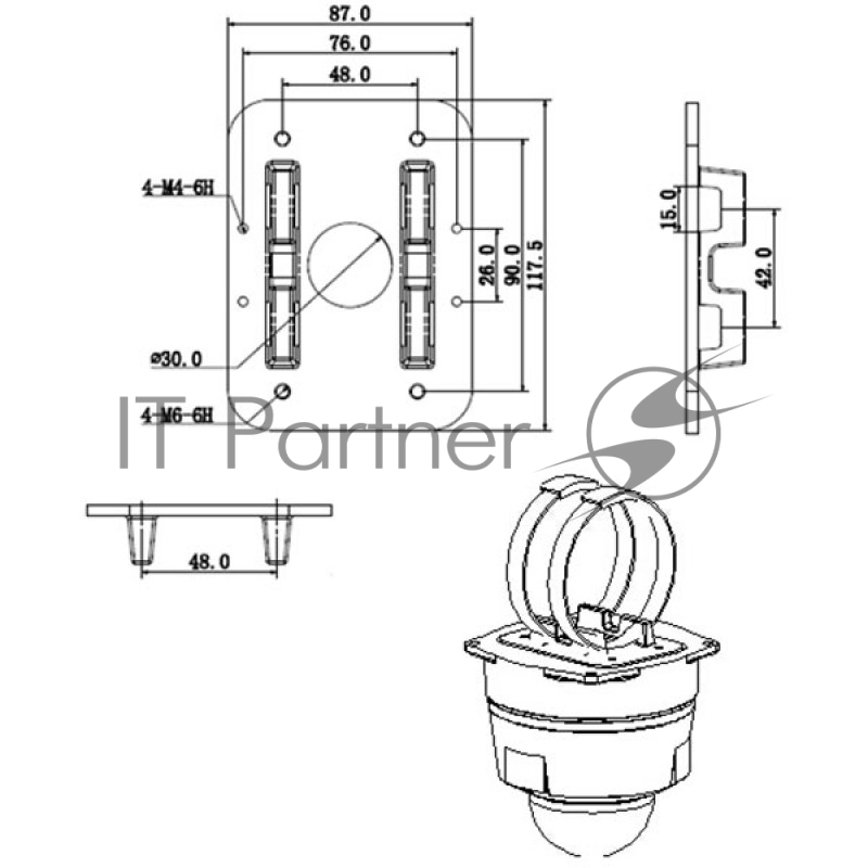 Крепление Dahua DH-PFA152-E