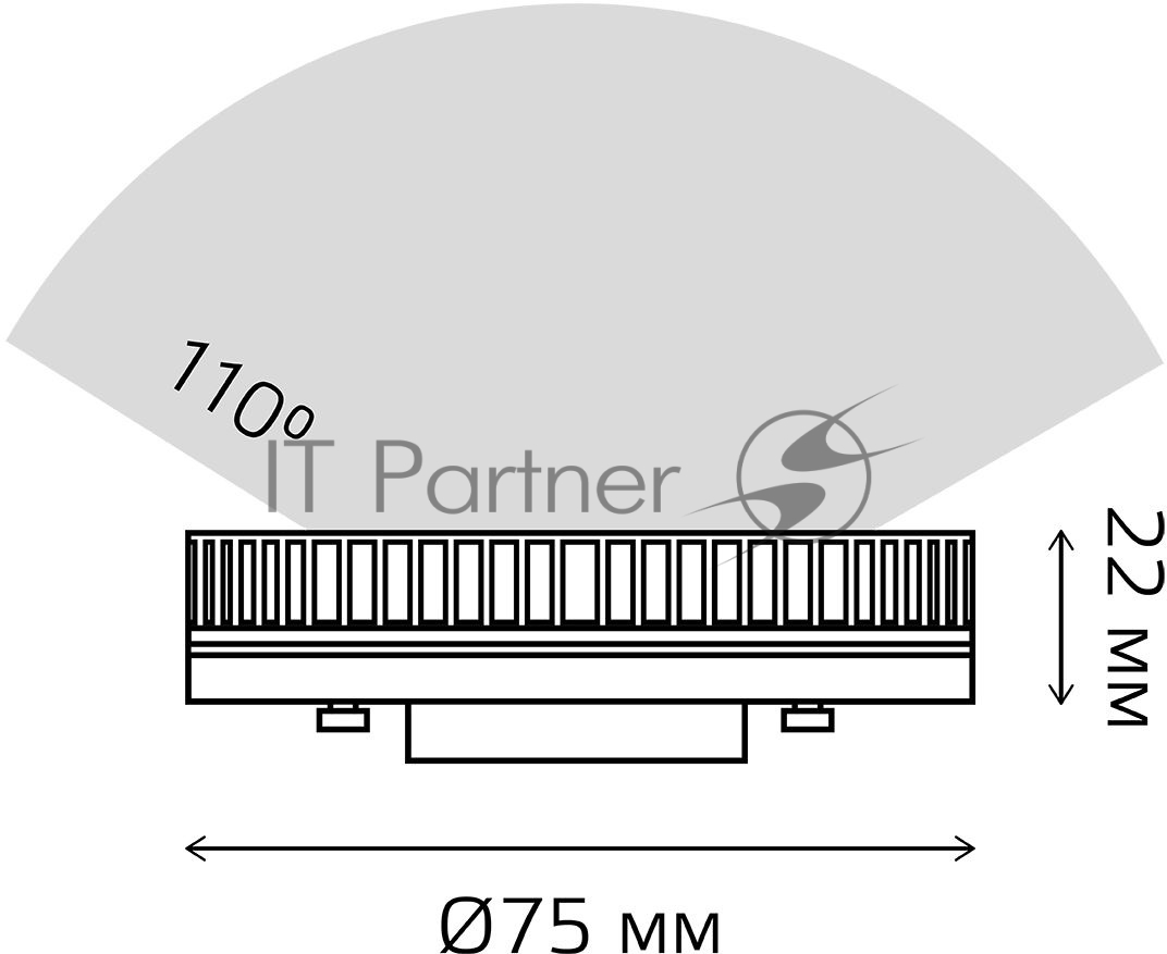Лампа светодиодная Gauss LED Elementary GX53 11W 830lm 4100K 1/10/100 0