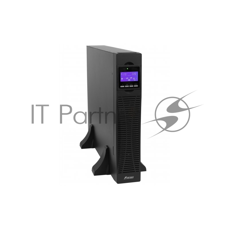 ИБП POWERMAN Online 2000 RT, LCD, двойного преобразования, 2000ВА, 1800Вт, 8 розеток IEC 60320 C13, защита от КЗ, импульсных всплесков сети, перегрузки, разряда и перезаряда батареи. RJ11 / RJ45, USB, RS232, SNMP, EPO. Сертификаты: ISO 9001, ЕАС. Габариты