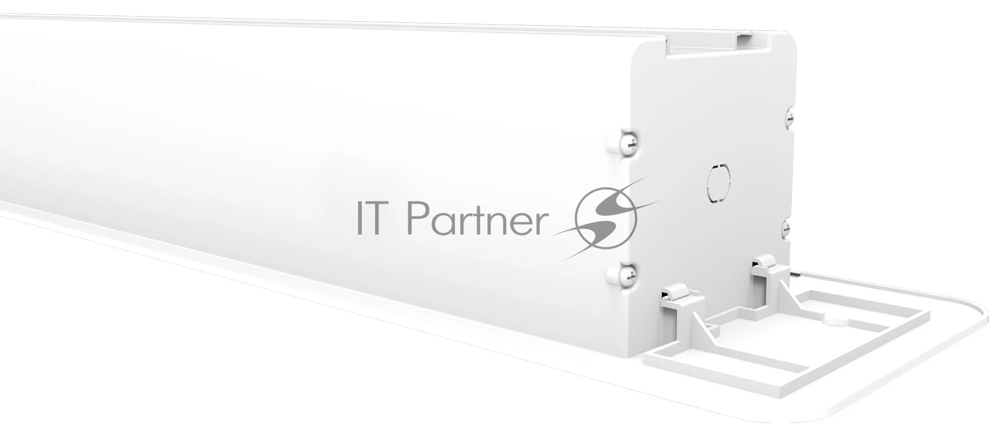 Встраиваемый экран с электроприводом Lumien Master Recessed Control 128х221 см (раб.область 120х213 см) (96") Matte White черная кайма по периметру, черная кайма сверху 53 см, триггер, RS232, IR, RF управл. в комплекте, цвет корпуса белый 16:9
