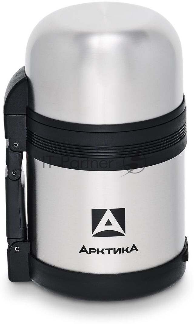 Термос Арктика 201-600 универсальная пробка, 0,6 л, с ручкой + чашка, холод/тепло 18 ч