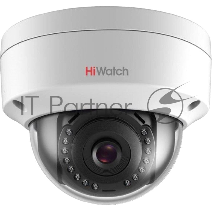 Видеокамера IP Hikvision HiWatch DS-I252 4-4мм цветная корп.:белый